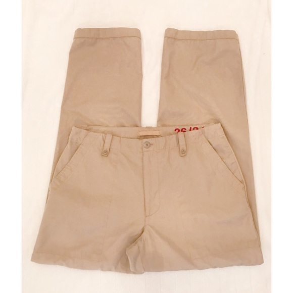 👖 GAP Cadet Relaxed Fit Khaki Cargo Pants Size: 36x34 - Picture 3 of 7